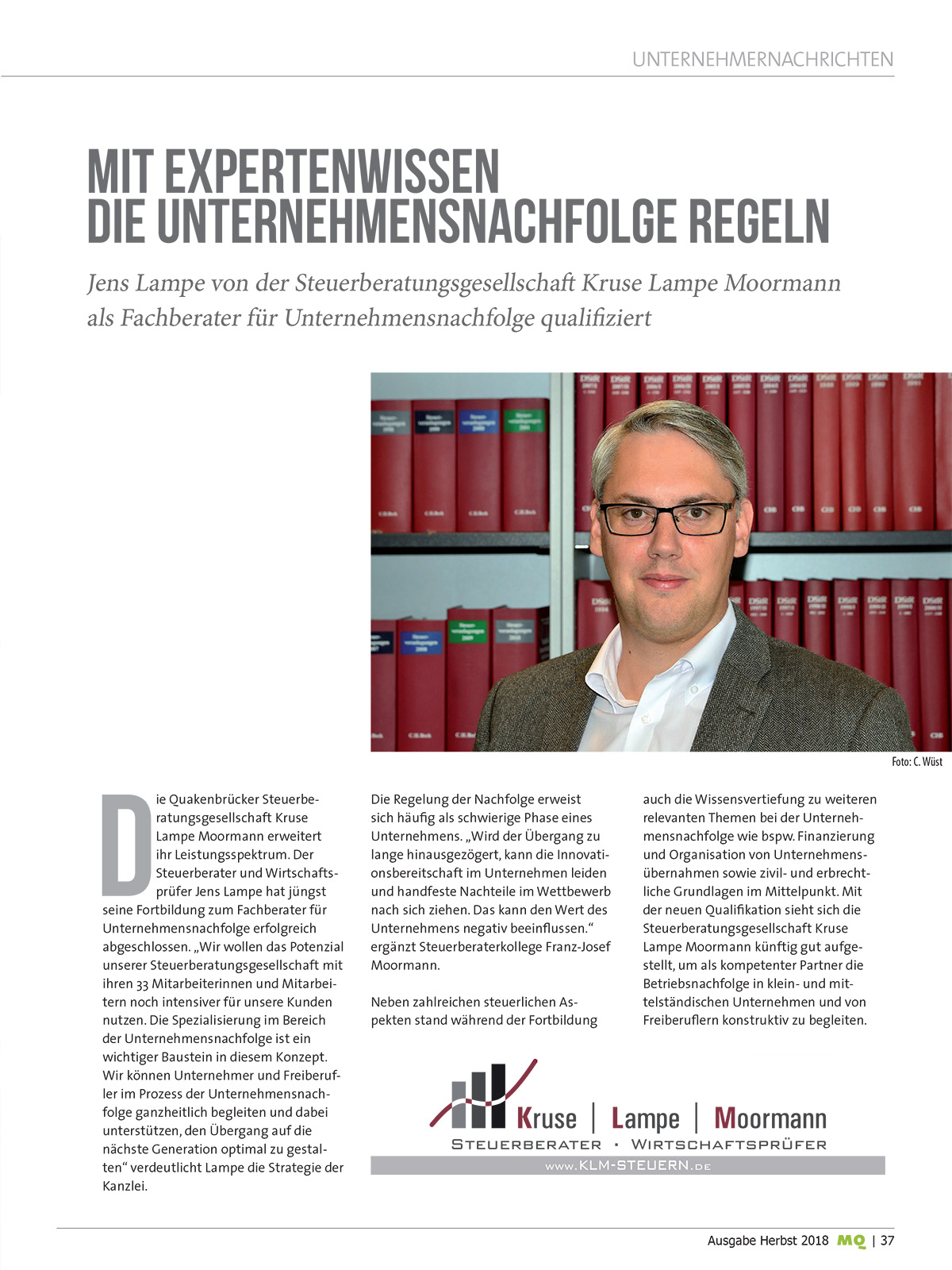 Kruse Lampe Moormann Artikel MQ